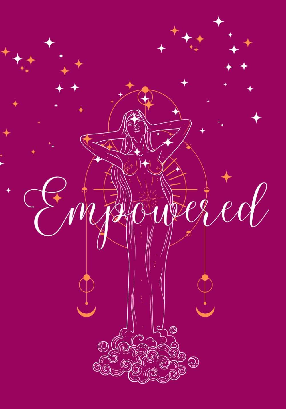 Journal cover - Empowered: Expressing the truth of how you feel